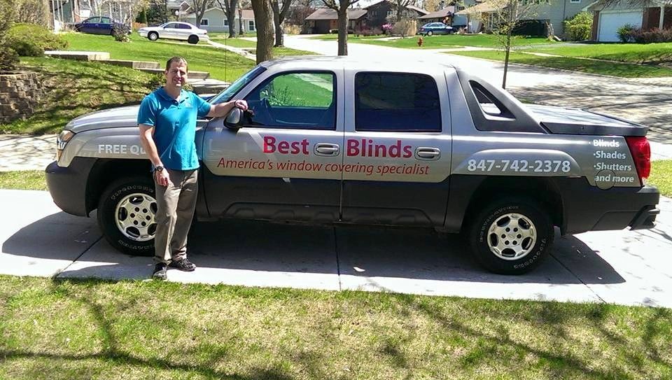 Best Blinds mobile showroom truck